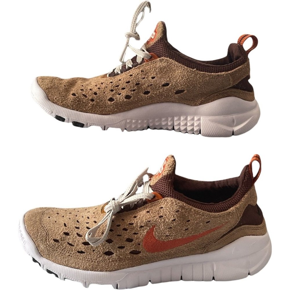 🥅 Men’s Sneakers Size 9.5 Nike Free Run Trail Dark Driftwood/Dark Russet CW58142